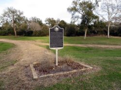Wyatt Chapel marker in 1994
