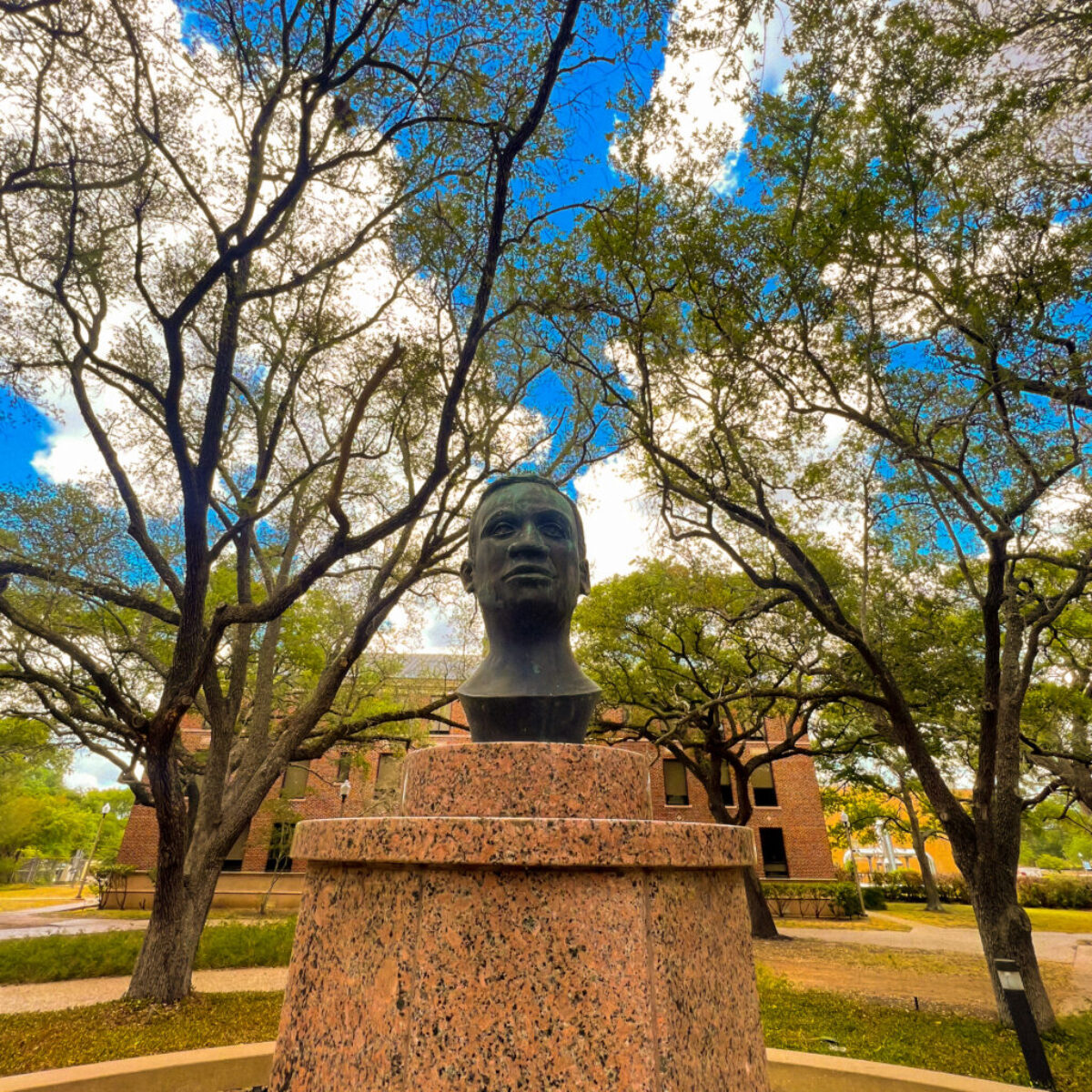 Abner A Davis monument.