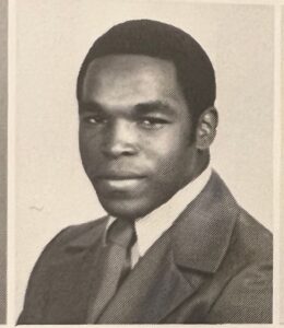 Lawrence Tureaud (aka Mr. T) in the 1971 Panther Yearbook
