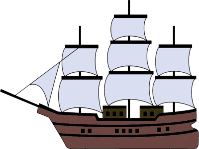 Slave Ship Line Drawing 2