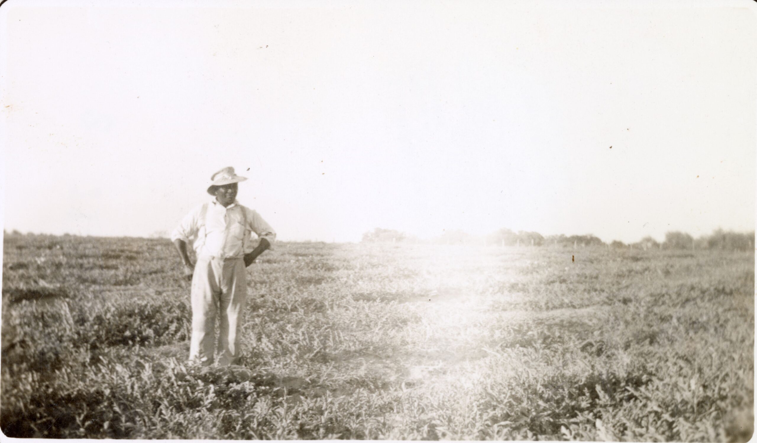 Richard Jackson, successful melon demonstrator of Sunny Side Community, Waller County 1937